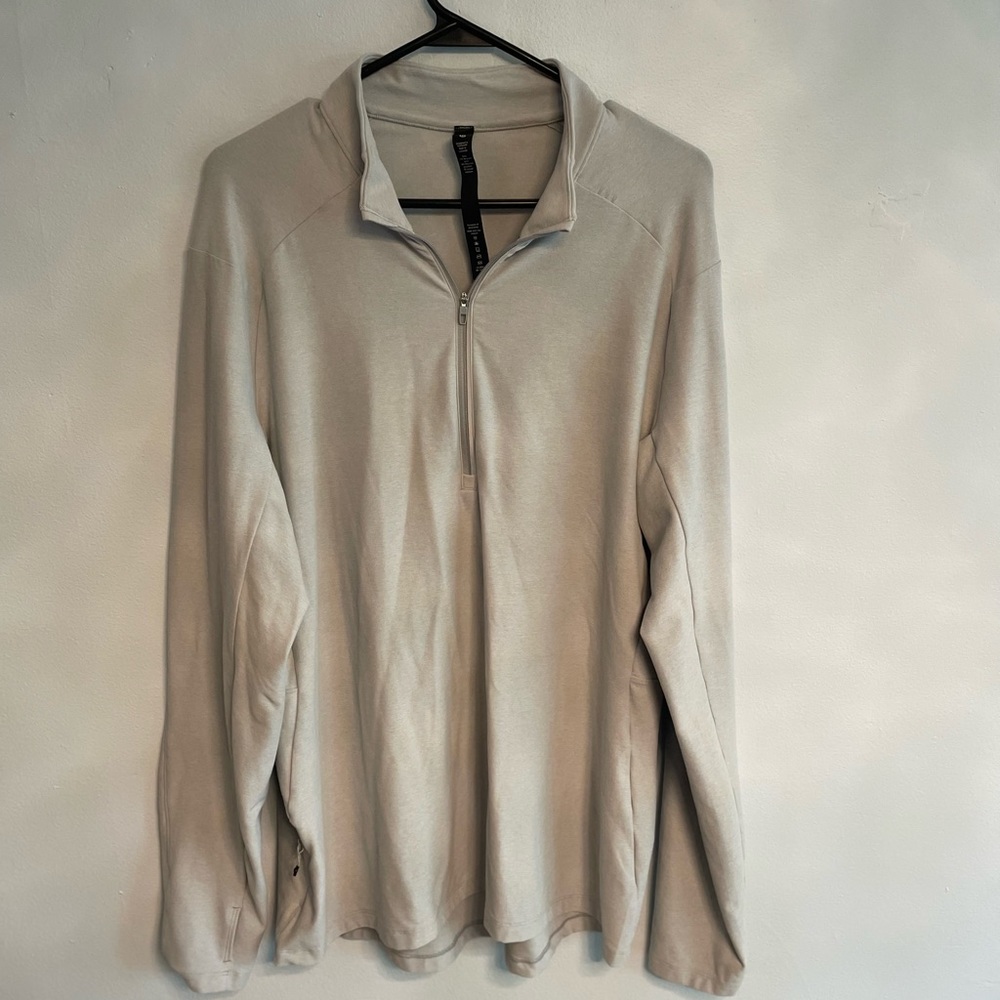 Lulu Lemon tan hoodie. XL